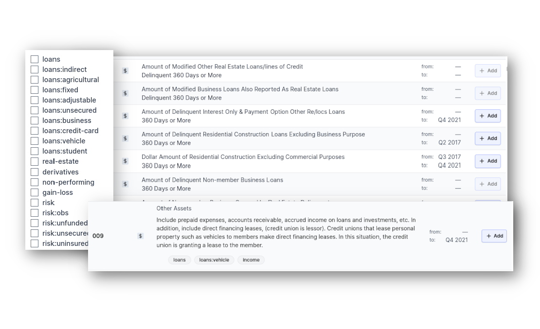 Easily compare performance